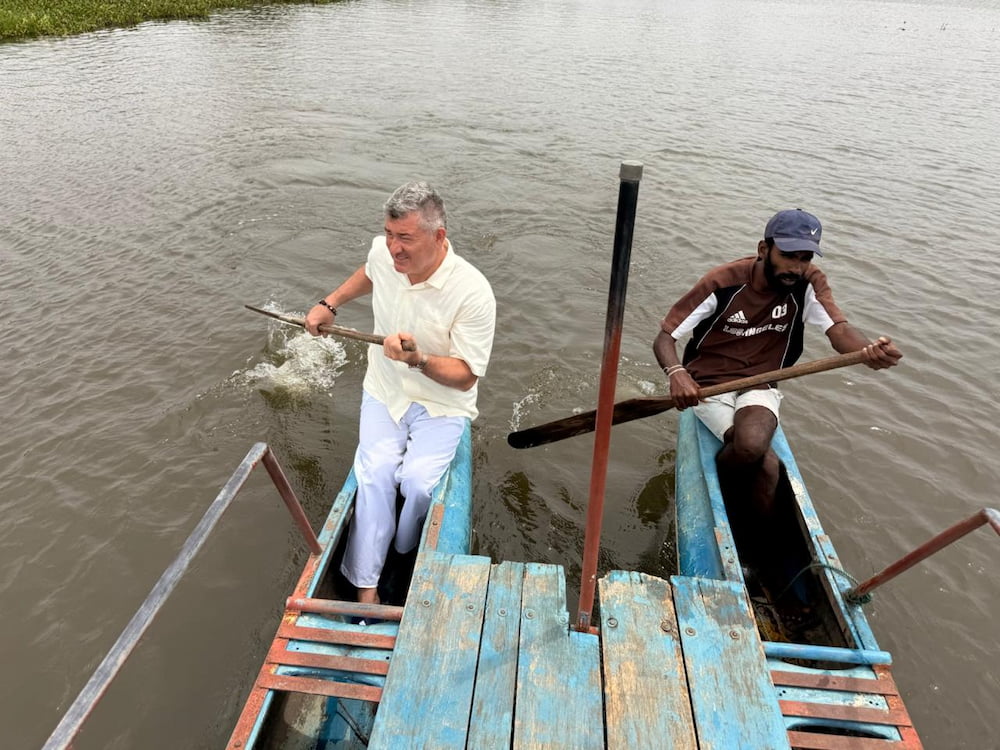 Relaxing Raft Ride in Anuradhapura